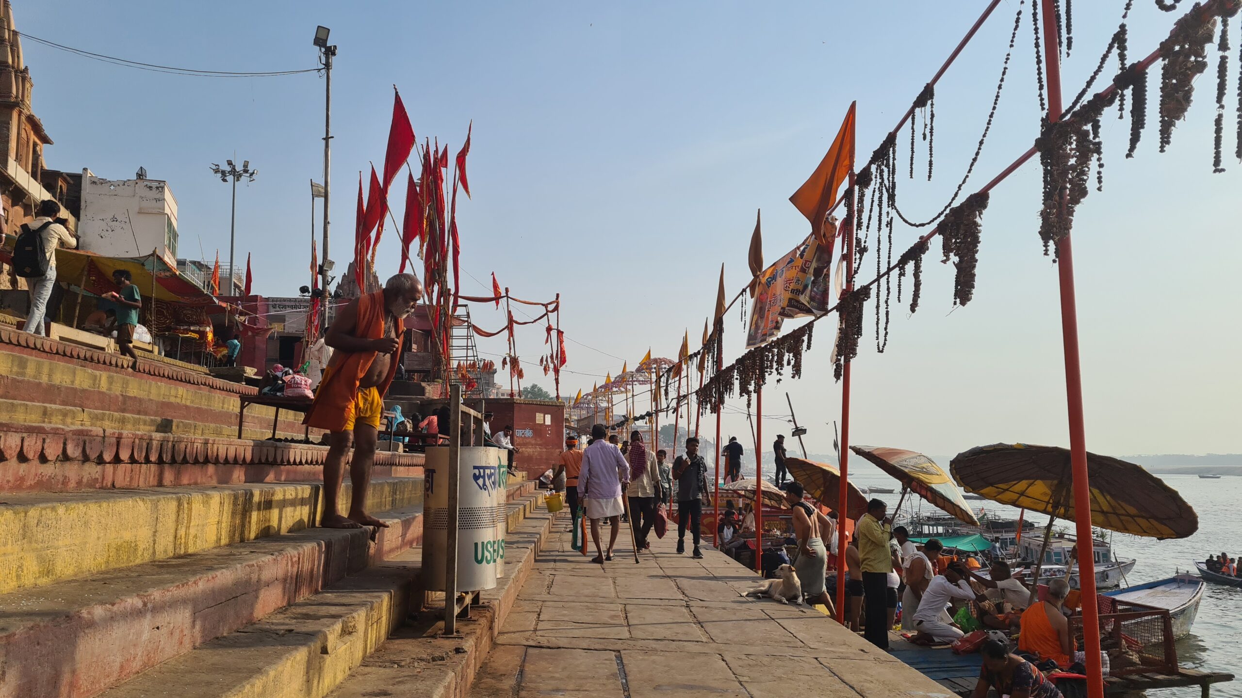 Varanasi and leaving India – 9th to 12th April